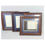 Four Ornate Wood Picture Frames