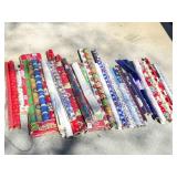 Rolls of Gift Wrapping Paper