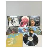 7 Vinyl Records with Covers