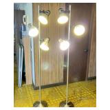 Brushed Steel Floor Lamps