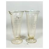 Glass Graduated Cylinders with Lids