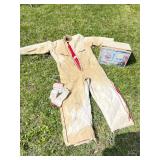 Protective Suit, Gloves, and Safety Box
