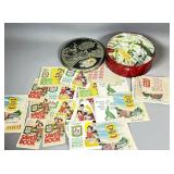 Green Stamp Saver Books and Tin