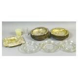 Ashtrays and Glassware