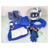 Bieffe Helmet and Racing Gear Set