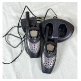 Cobra Walkie Talkie Set with Charging Dock