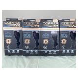 Copper Fit Energy Compression Socks Set of 4