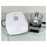George Foreman Grill and Food Processor