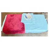 Foldable Bed with Bedding Set Included