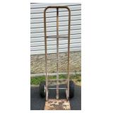 Metal Hand Truck with Pneumatic Tires