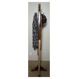 Wooden Free-Standing Coat Rack