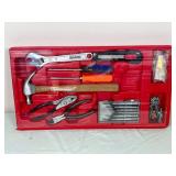 Sears Hand Tool Set With Red Case