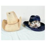 Cowboy Hats in Straw and Felt