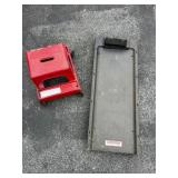 Garage Creeper and Step Stool Set