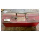 Western Auto Red Toolbox with Contents