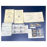 Vintage Documents and Stamps