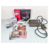 Zenith TV Tuner, CDs, Cassettes, and Power Bars