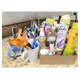 Desk Supplies and Toiletries Lot