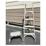 Werner Step Ladder and Platform Set