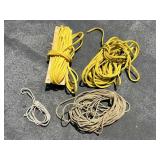 Yellow and Brown Utility Ropes
