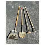Four Gardening and Landscaping Tools