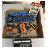 Tool Set with Sockets, Bits, and Accessories