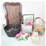 Baskets and Decorative Items