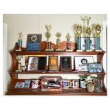 Trophies, Plaques, and Memorabilia