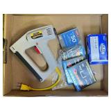 Stanley Electric Staple Gun With Staples