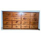 Solid Wood Multi-Drawer Dresser with Metal Handles