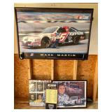 NASCAR Mark Martin Wall Art Lot