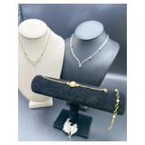 Jewelry with Necklaces and Brooch