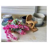 Decor and Utility Items Lot