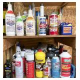 Automotive Fluids and Cleaners Lot
