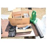 NIB Side Grinder, blower, nails, fanny pack
