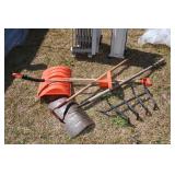 shovels, fire grate