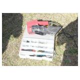 tool tray, sander