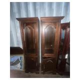 Matching Display Cabinets - No Shelves