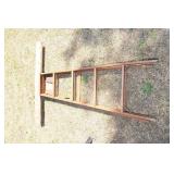wooden ladder