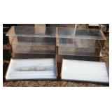 Plexiglass Storage Shelves, Kitchen Lights