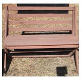 Redwood Bench