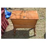Tollins side table w/storage