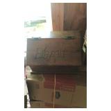 Wooden bread box