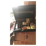 Suit case with 7 in 1 screwdriver, six plug