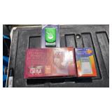 Glowing images photo frame, digital timer and