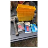Welding shield, bolt bins and ect.