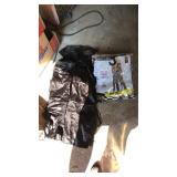 Halloween costumes size L flapper dress and lady