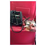 Battery charger and clamp