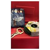 Clamp, travel bottles, outdoor extension cord