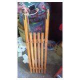 Wooden sled